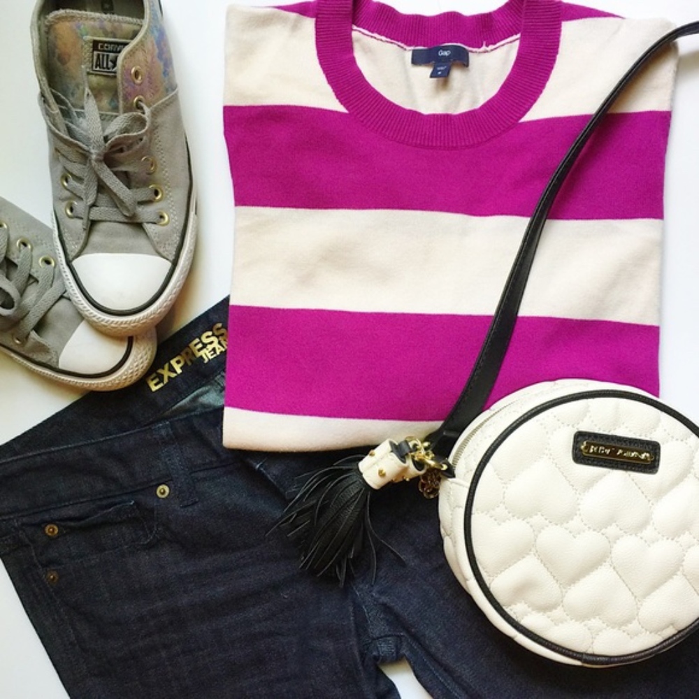 GAP striped sweater